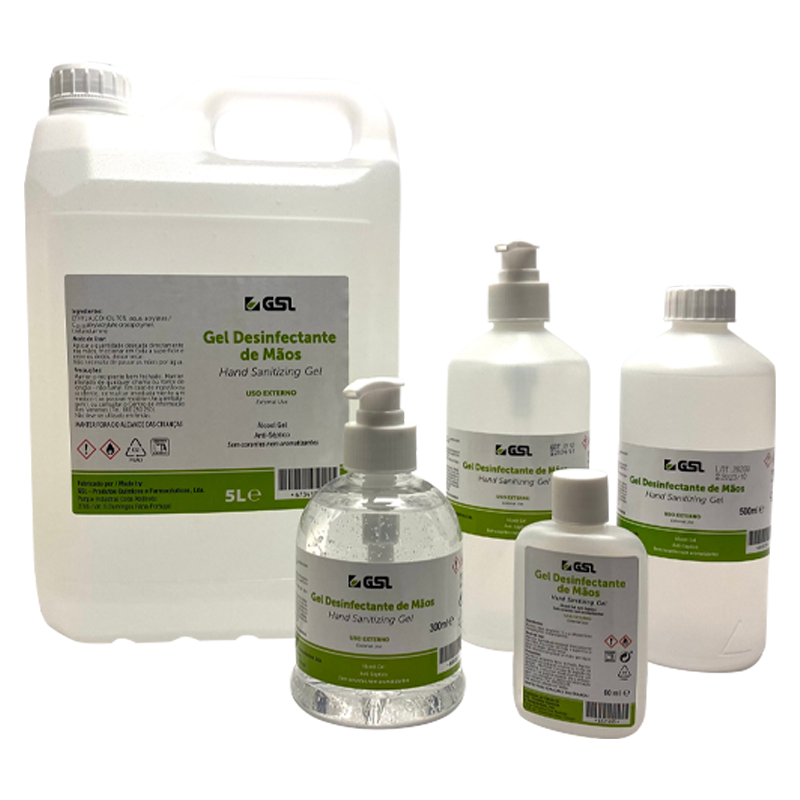 Gel Desinfetante para Mãos (500 ml)