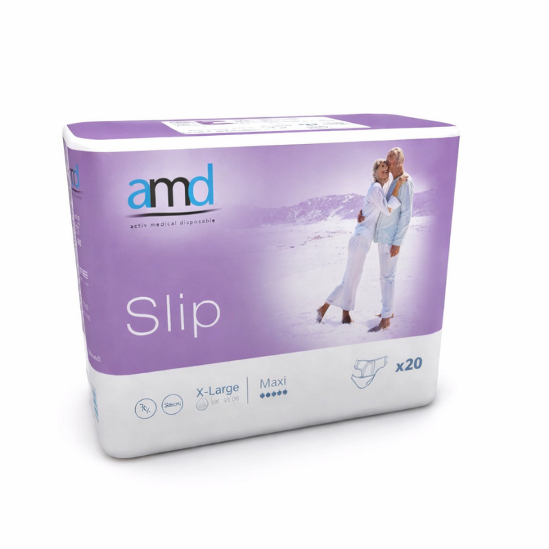 Fraldas Tipo Slip Maxi Tamanho XL (20 UNI)